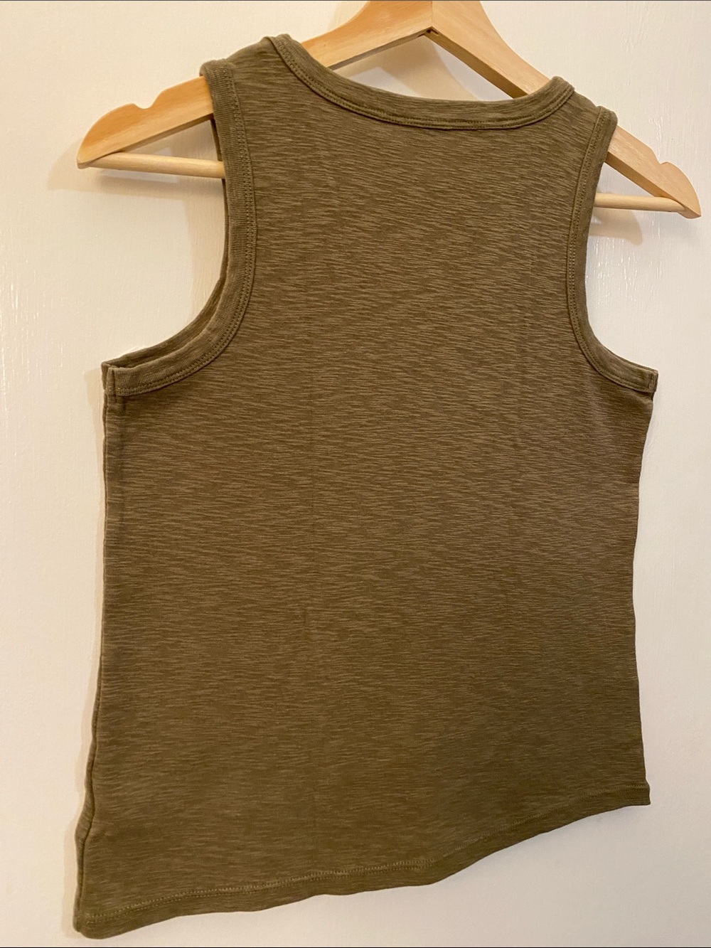 Marled Essentials Olive Green Tank Top Women’s Size Medium - Picture 6 of 8